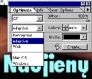 Adaptive palete