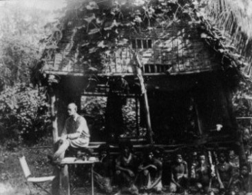 Bronislaw Malinowski at Trobriand