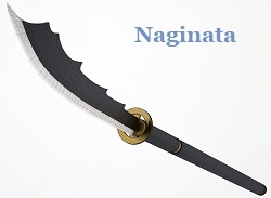 Juodojo drakono naginata