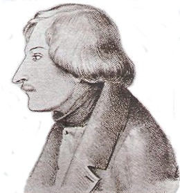 Nikolai Gogol. By drawing of E. A. Dmitriev Mamonov, 1852