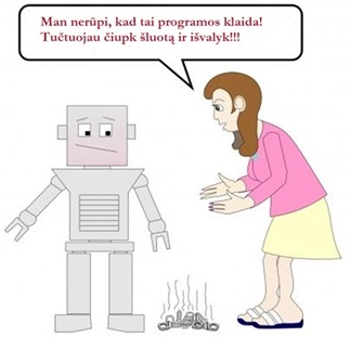 Jei programos klaida - imk luot