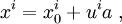 World line formula